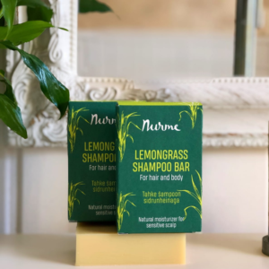 Lemongrass Shampoo Bar – Sensitive Scalp, 100g