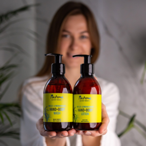 Natural Body Care Set Wild Lemongrass