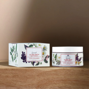 Nourishing Body Cream With Elderberry, Jasmine And Hyaluronic Acid, 200 ml